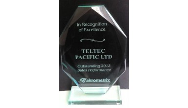 榮獲  Akrometrix Outstanding 2013 Sales Performance