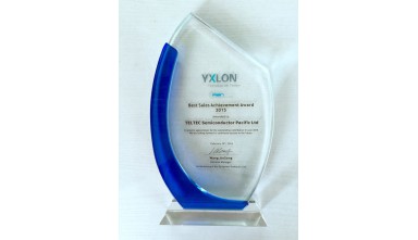 榮獲 Yxlon 2015 年 Best Sales Achievement